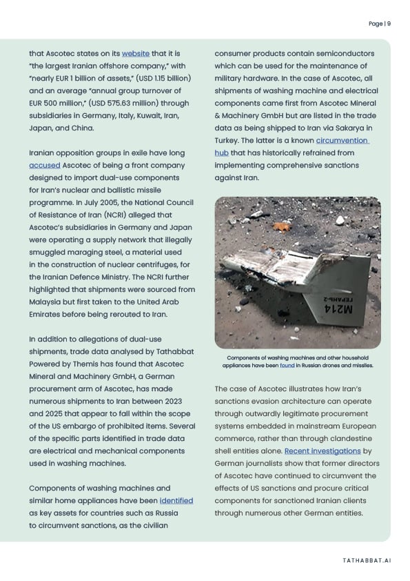 TTBT - CA - Dual-Use Goods - Intelligence Briefing9