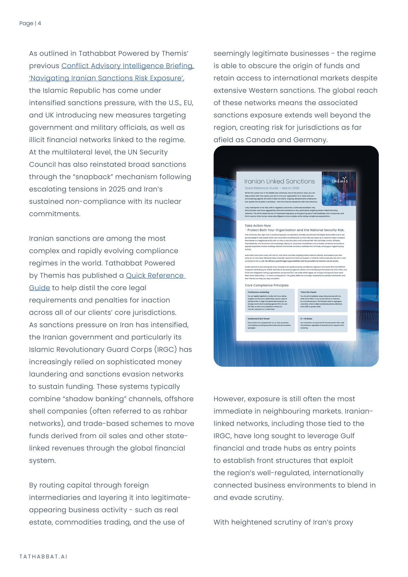 TTBT - CA - Money Laundering - Intelligence Briefing4